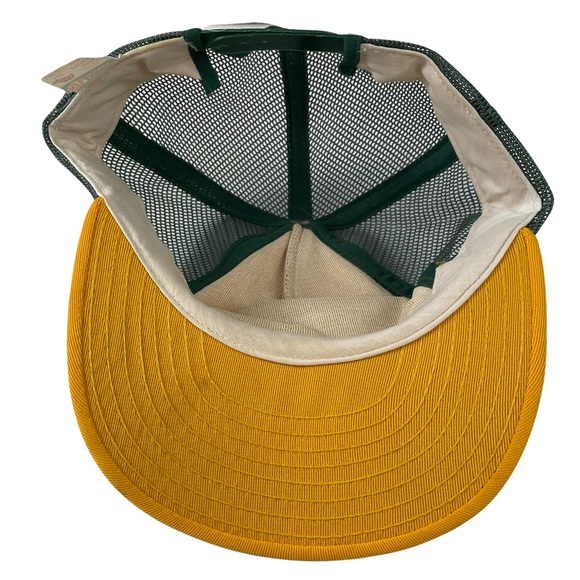 Vintage Rare Green Bay Packers 1980s Trucker SnapBack Mesh Baseball Hat Cap AJD! - Picture 8 of 16